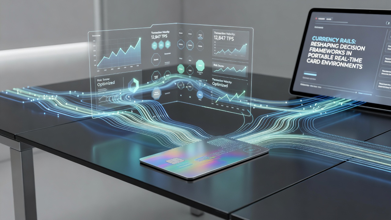 Mobile interface showing real-time card table with integrated payment rail options