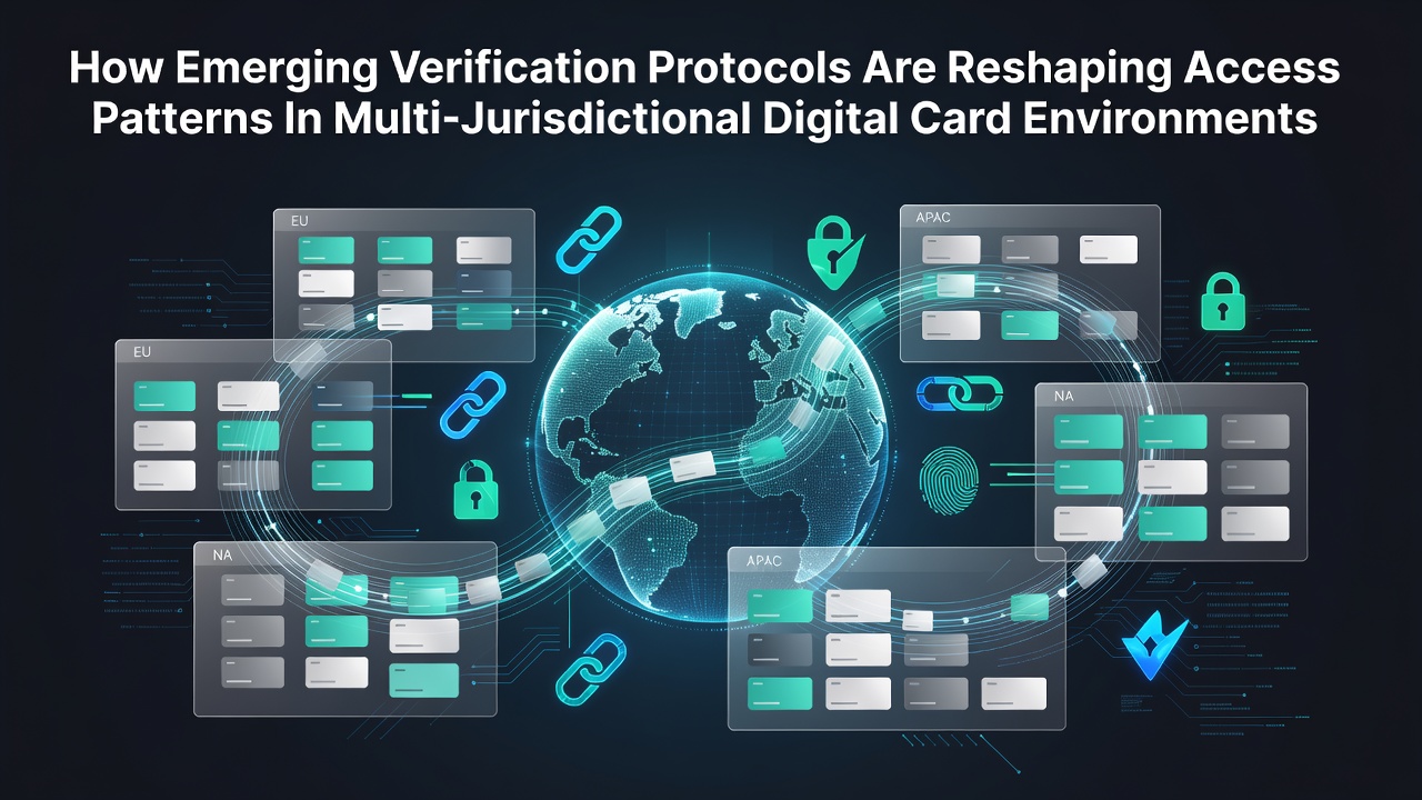 Digital verification interface showing multi-jurisdictional card access controls
