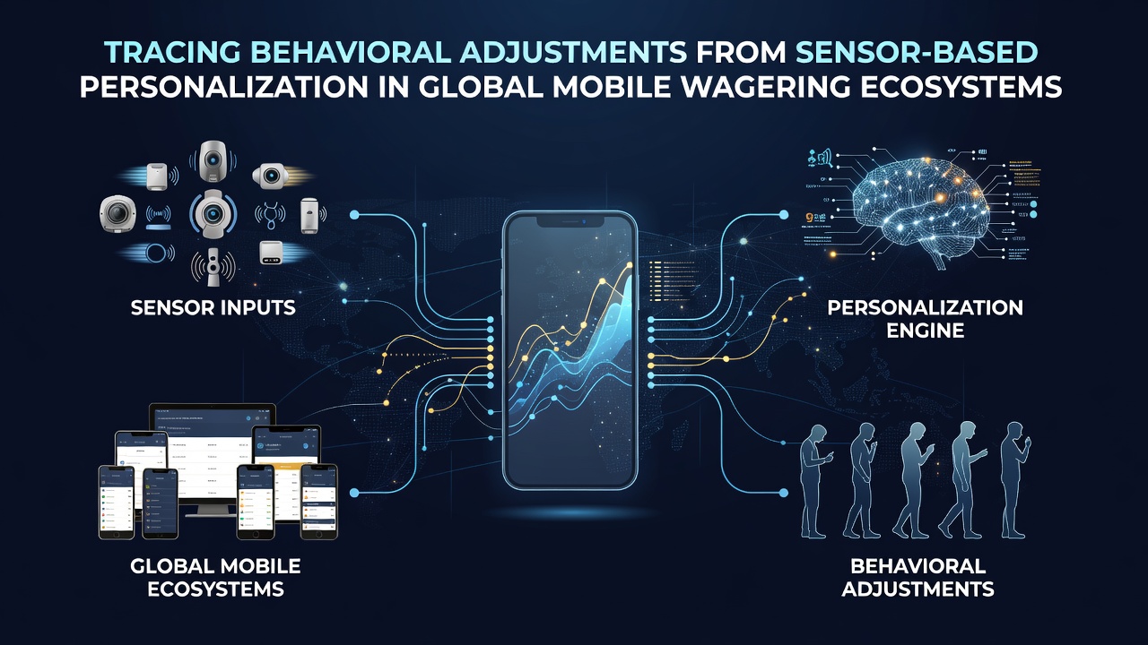 Sensors in mobile devices collecting data for personalized wagering experiences across global platforms